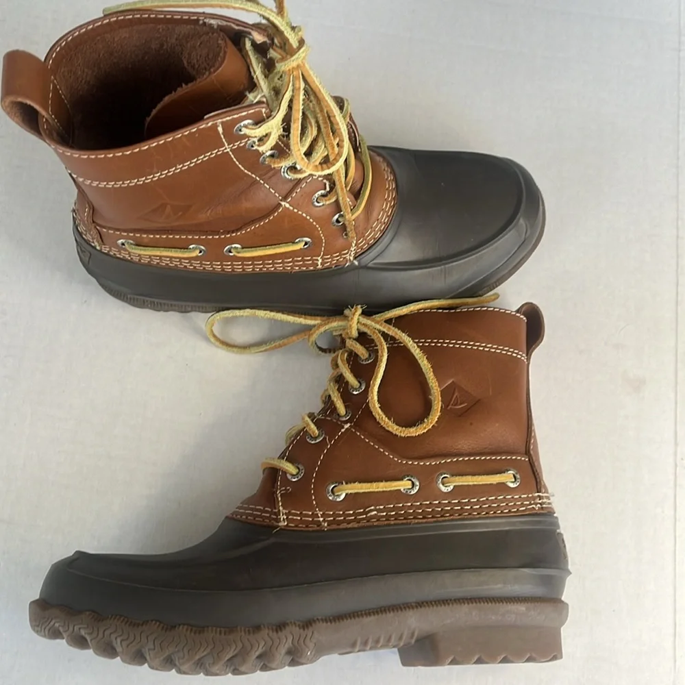 Sperry brown leather